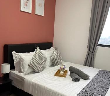 Kuala Lumpur Apartment | 7PAX Kepong DesaPark Publika MontKiara 100Mbps