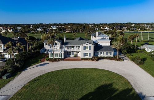 Ponte Vedra Beach House | 8,190sqft estate on 3rdhole of PV Inn & Club across from ocean.