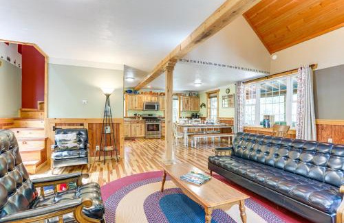 Marion Center House | 8 Private Acres Little Mahoning Creek Cabin!