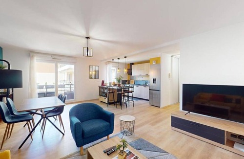 Chateaudun-Bannier Resort | 86 m² Private room ∙ 1 bedroom ∙ 1 guest