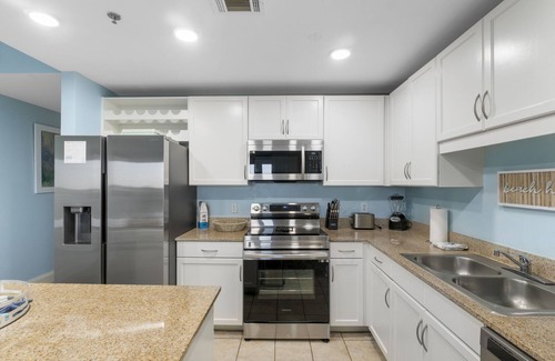 Panama City Beach Condo | 8th Floor Condo just Steps from the Beach! Seaside Jewel at Laketown Wharf 828
