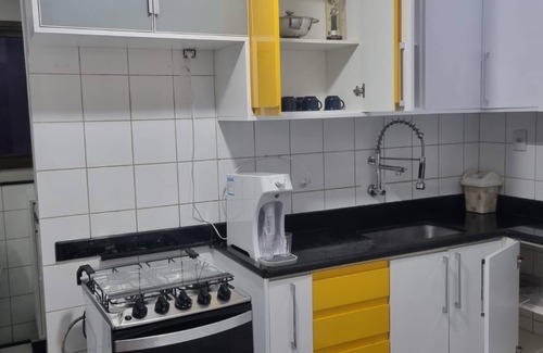 Vila Velha Apartment | 90 steps to the sand