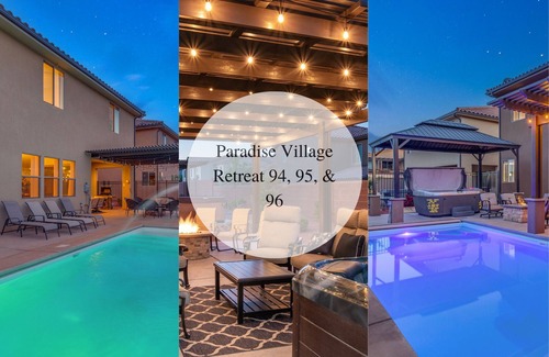 Santa Clara House | 94, 95, 96 | 3 Neighboring Homes, Kid Friendly w/Hot Tub's, Game Stations, Air-hockey, and More!