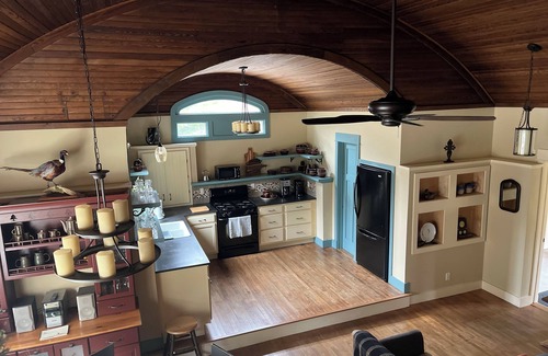 Vermontville House | A 1910 Chapel, all season home, fully renovated and is something to experience.