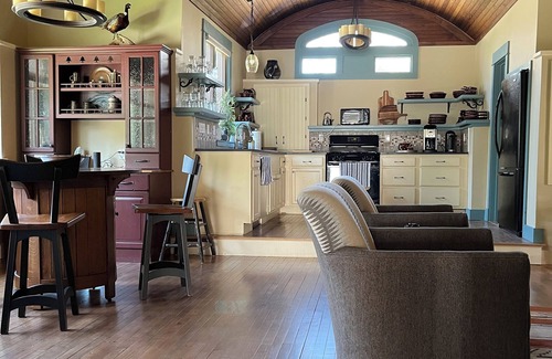 Vermontville House | A 1910 Chapel, all season home, fully renovated and is something to experience.