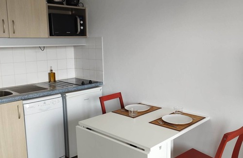 Vieux-Boucau-les-Bains Apartment | A 2 pas de la Plage, Studio vue top et Piscine