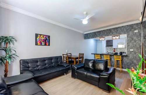 Jardim Ana Maria Apartment | A 3 Quadras da Praia da Enseada Garagem Wi-fi