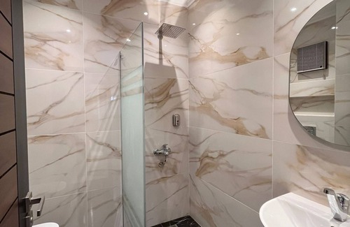 6th of October City Apartment | a beautiful building with nice bedrooms and kitchen and garden area. Living best