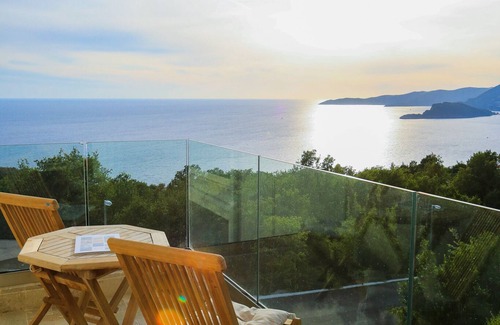 Budva Municipality Villa | A beautiful holiday begins at villa with an amazing view, sunrises and sunsets.