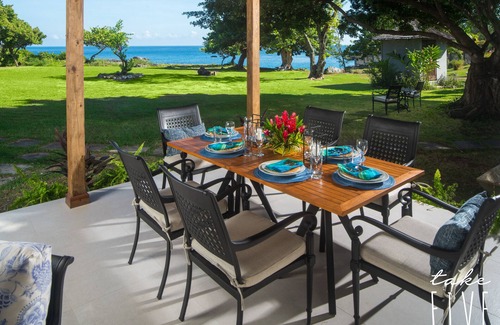 St. Ann's Bay Villa | A beautifully renovated Caribbean Villa fronting a private seaside cove.