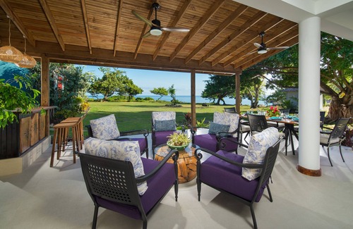 St. Ann's Bay Villa | A beautifully renovated Caribbean Villa fronting a private seaside cove.