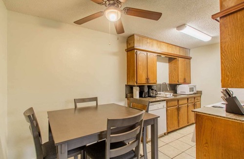 Lawton Apartment | A bedroom in close proximity to Fort Sill!