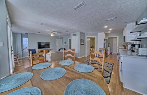 Watercolor House | A Block Away Bliss: Steps from Seaside & Sand!