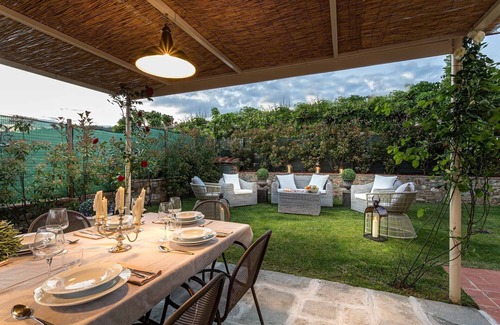 Lucca Villa | A/C Villa with Amazing Views, SPA & Private Pool