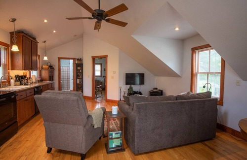 Cashton House | A city loft in a country setting! Beautiful and serene.