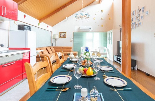 Tsubaki Onsen House | A fashionable villa where you can have a BBQ with / Nishimuro-gun Wakayama