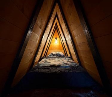 Sumece Ski Chalet | A-Frame Luxury House With Hot Tub