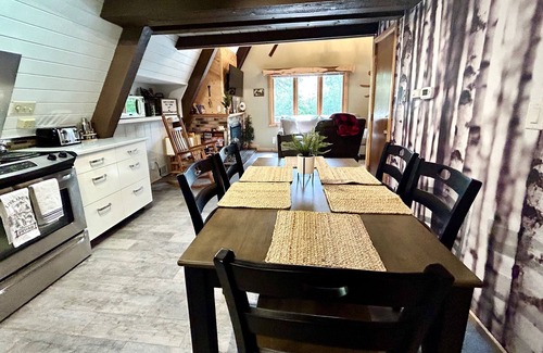 Bessemer Ski Chalet | A-Frame - Near Ski Resort, Trails, FirePit, sauna