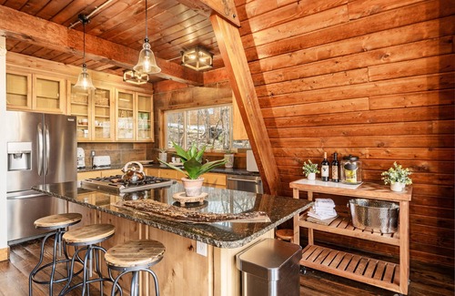Sundance Cabin | "A" Frame of Mind - 4 bed/3 bath, Close to Resort/Hiking, Hot Tub, Sauna, Views, Outdoor Fire Pit