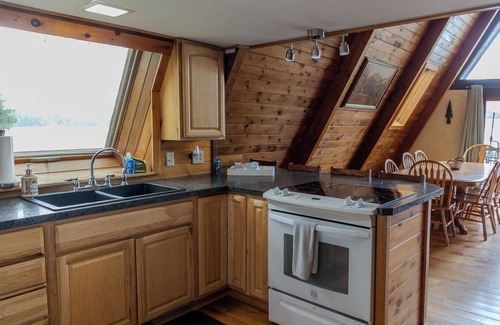 Parrott Point Ski Chalet | "A Frame of Mind" on Mullett Lake