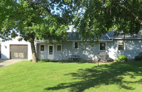 Darwin Cabin | A Lake Stella Home with Pontoon. A LAKE VIEW YOU WILL LOVE!