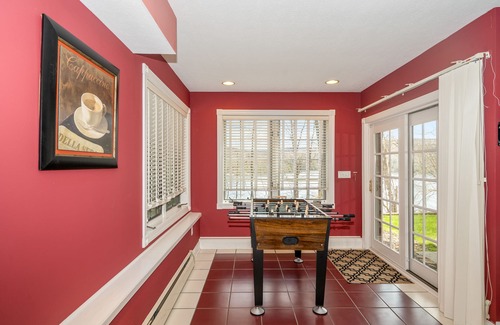 McHenry House | A Lakefront Paradise: Lakefront, Private Dock, Hot Tub, Game Room!