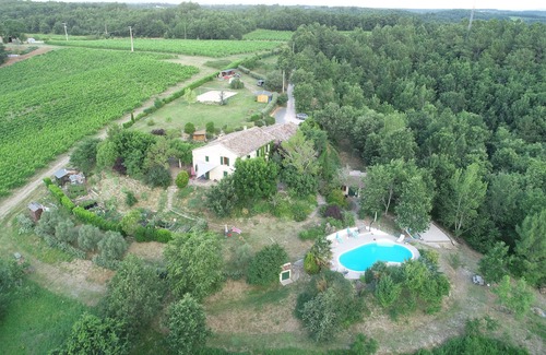 Gaillac Apartment | A little corner of paradise overlooking the pool and the Tarn valley