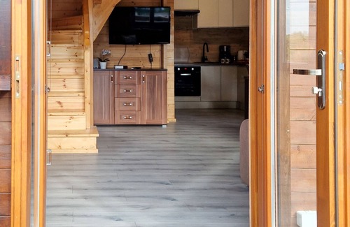 Kolczewo House | A modern house with a large garden and a place for relaxation + fun for children
