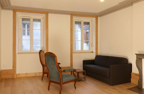 Besancon Apartment | A new apartment with old-world charm in the center of Besançon.