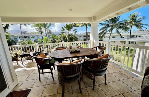 Princeville Condo | A"nuenue Lanai, "The Rainbow Lanai"!