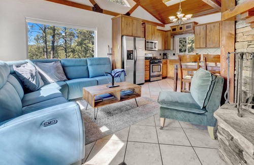 Ruidoso Cabin | A playful cabin nestled above the tall pines