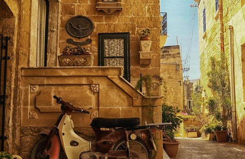 Victoria Apartment | A Pretty Duplex Apartment in a Gozo Village Square
