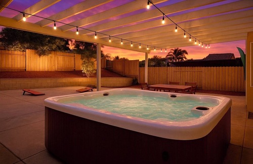 Mira Mesa House | A Romantic Family Home-Kid Game room-Hot tub-Private Backyard