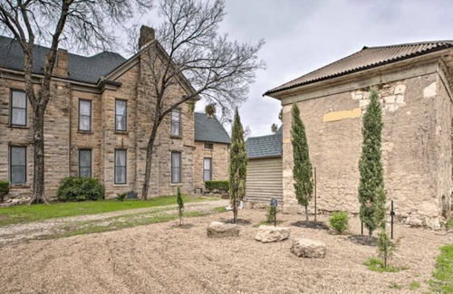 Waxahachie Cottage | A Romantic Stone Cottage built in 1894