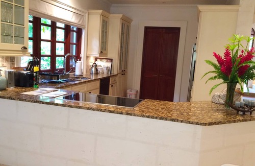 Gibbes Villa | A Stunning Property With A Breathtaking Communal Pool And Gazebo, Walk To Beach