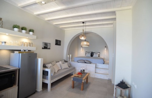 Mirties Apartment | A Suite with fantastic view in the heart of Masouri, yet in a peacefull area
