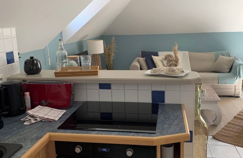 Barneville-Carteret Apartment | A sunny apartment just 2 steps from the port, decorated to a high standard