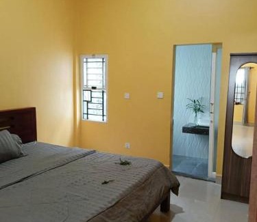 Sangkat Sla Kram House | A two-bedroom home with natural light and green environment