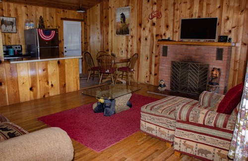 Greer Cabin | A Yogi Bear Cabin nestled in the PInes