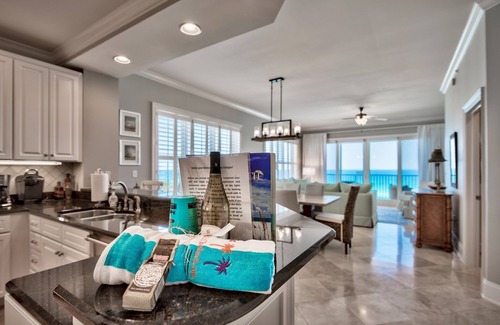 Santa Rosa Beach Condo | A401 Beach front, corner unit, family-friendly Adagio, beach, hot tub, pools