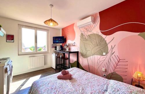 Saint-Georges-sur-Baulche Apartment | A605 Studio Auxerre avec parking