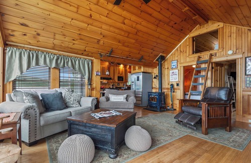 Rangeley Plantation House | Abenaki - private waterfront on Rangeley Lake, steps from the water!
