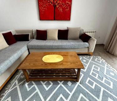 El Bassatine Apartment | Abilia Suite - À Proximité de l'Aéroport - Confort et Élégance