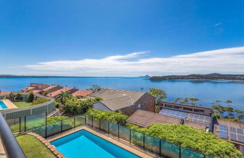 Salamander Bay House | Above and Beyond - Beautiful Home with Heated Pool and Views