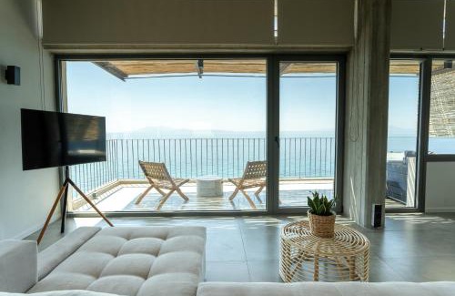 Plomari Villa | Above Blue two Bedroom Villa