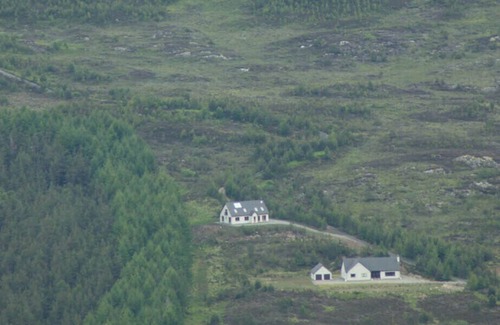 Dalcherichart House | Above Glen Villa are Loch Ness and Skye