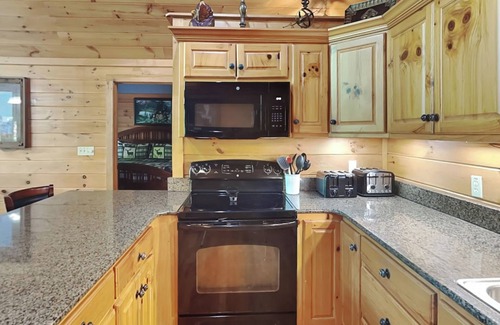 Black Bear Falls Cabin | Above the Clouds by Jackson Mountain Homes