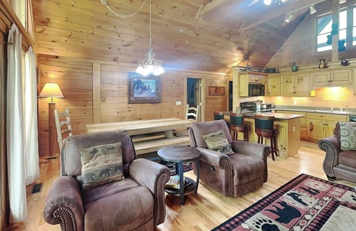 Black Bear Falls Cabin | Above the Clouds by Jackson Mountain Homes
