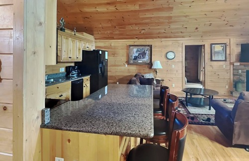 Black Bear Falls Cabin | Above the Clouds by Jackson Mountain Homes