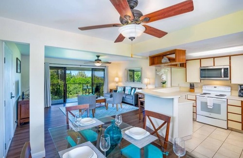 Princeville Condo | Above the Jungle ~ Sunset ~ Waterfall ~
